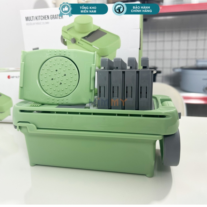 Bộ bào - gọt rau củ đa năng 5 món Elmich EL8426